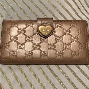 GUCCI Monogram Leather Wallet